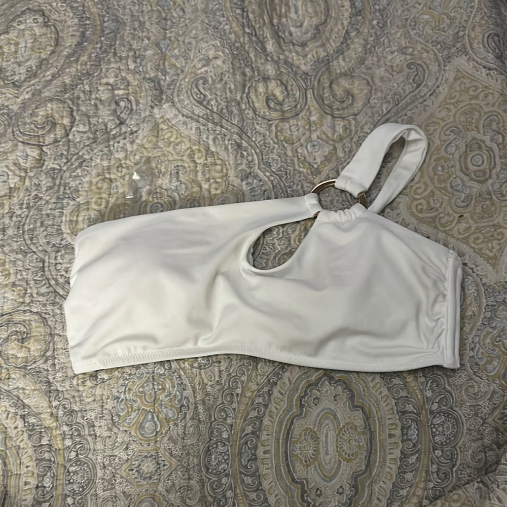 Shade & Shore White Bikini Top